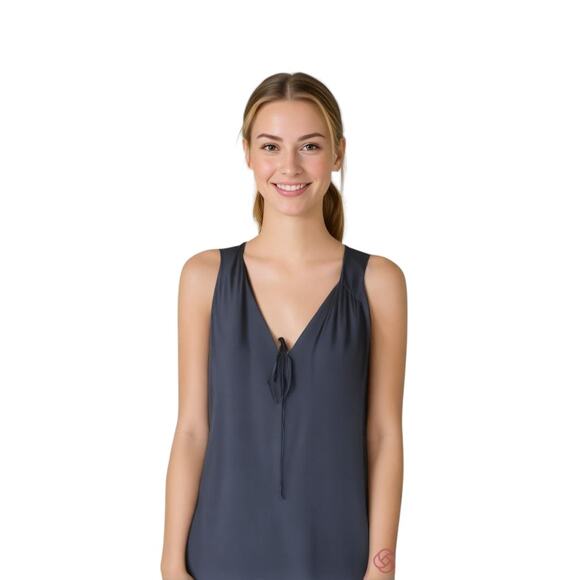 Lush Black Sleeveless Top Size Medium - Picture 1 of 4